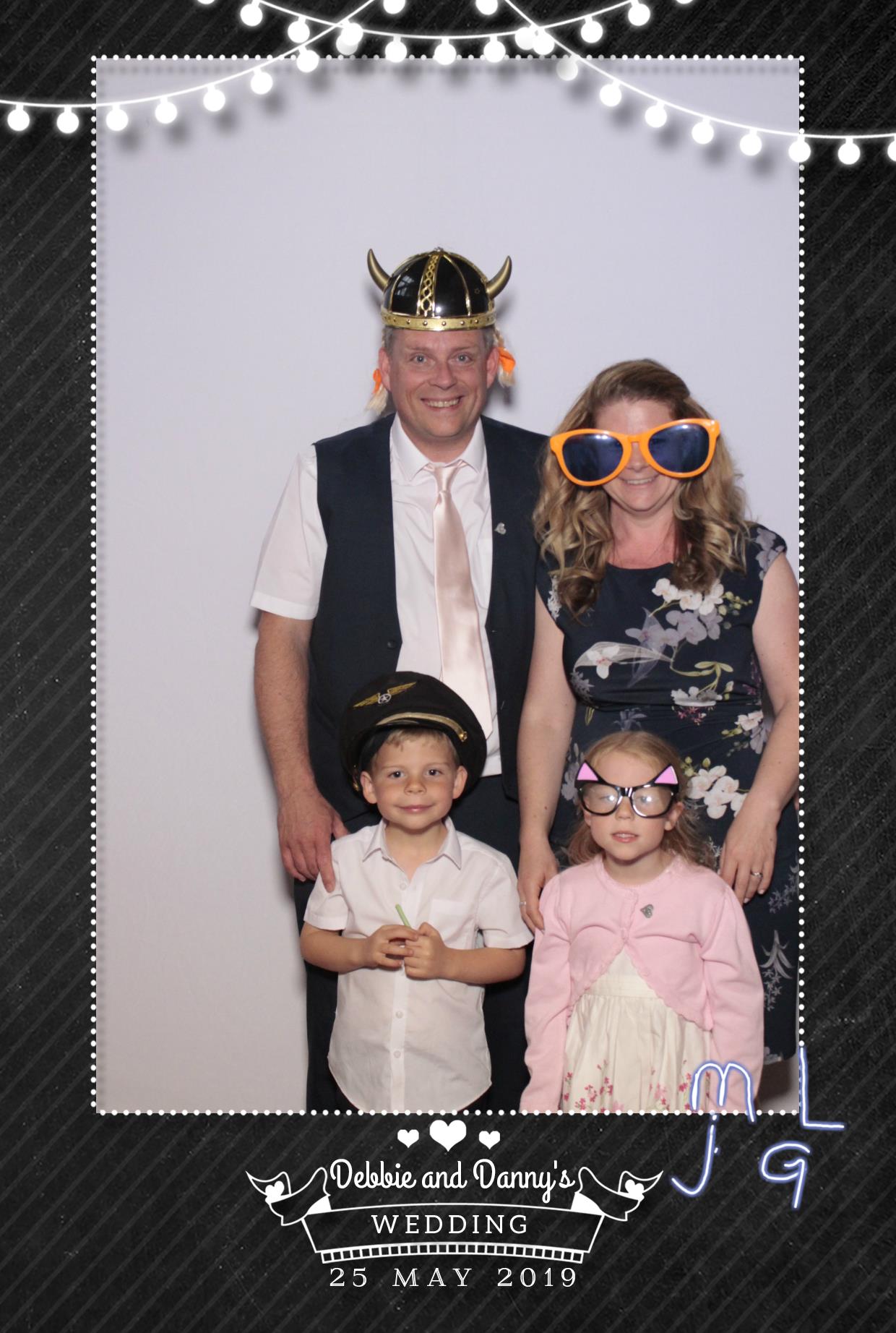 Debbie & Danny's Wedding | View more photos from the event at gallery.myphotoboothexperience.co.uk/u/MyPhotoBoothExperienceLtd/Debbie-Dannys-Wedding